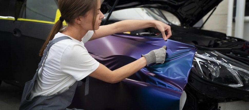 Bildekor i stockholm  synlig marknadsföring som rullar varje dag